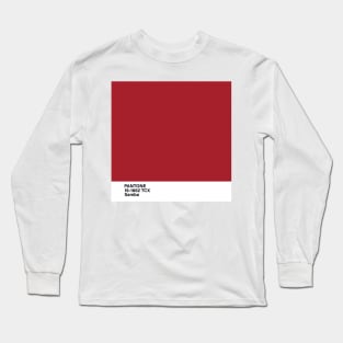 pantone 19-1662 TCX Samba Long Sleeve T-Shirt